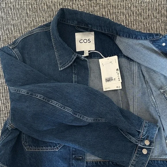 COS Jean Jacket Blue - Picture 6 of 11